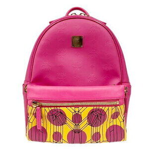 MCM Backpack Pink Visetos